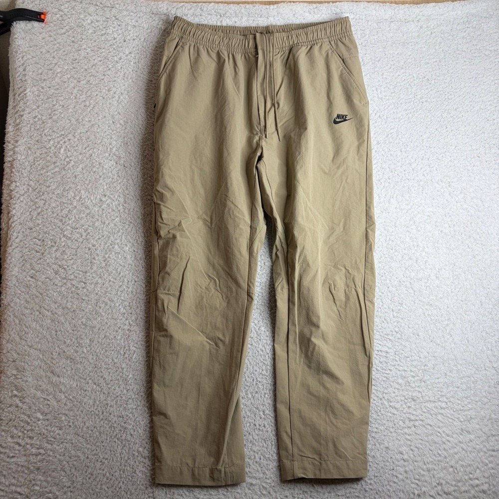 Nike Sportswear Woven tapered commuter pant Tan DM6621-247 Mens XL